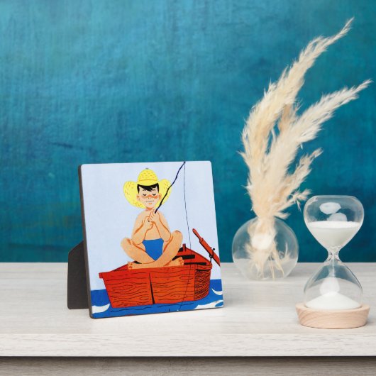 Plaque Photo Go Fish (Insitu)