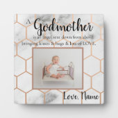 Plaque Photo Godmère baptisée (Devant)