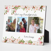 Plaque Photo Godparents baptisés (Côté)