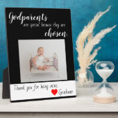 Plaque Photo Godparents baptisés (Côté)