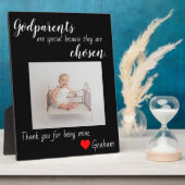 Plaque Photo Godparents baptisés (Côté)