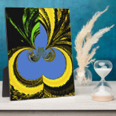 Plaque Photo Gold Blue (Côté)