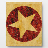 Plaque Photo Gold Star (Devant)