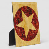 Plaque Photo Gold Star (Côté)