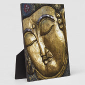 Plaque Photo Golden Bouddha Blessing Inspirational Love (Côté)