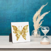 PLAQUE PHOTO GOLDEN BUTTERFLY (Insitu)