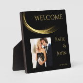 Plaque Photo Golden Elegance-Mariage- (Recto)