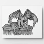 Plaque Photo Golem Gargoyle (Devant)