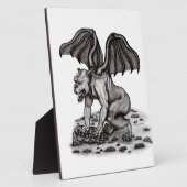 Plaque Photo Golem Gargoyle (Côté)