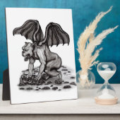 Plaque Photo Golem Gargoyle (Côté)