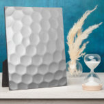 Plaque Photo Golf Ball Dimples<br><div class="desc">QUATRE ! Cette image de Golf Ball Dimples est parfaite pour chaque golfeur.</div>