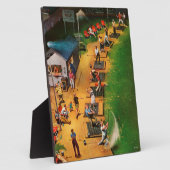 Plaque Photo Golf Driving (Côté)