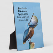 Plaque Photo Golf Trou en un Commémoration personnalisable (Côté)