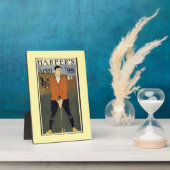 Plaque Photo "Golfing Harper's 1898" (Côté)