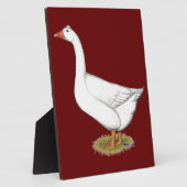 Plaque Photo Goose Roman Tufted (Côté)