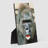 PLAQUE PHOTO GORILLA FRAÎCHE (Côté)