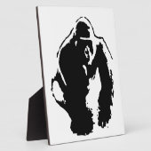 Plaque Photo Gorilla Pop Art (Côté)
