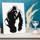 Plaque Photo Gorilla Pop Art (Côté)