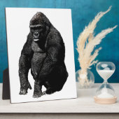 Plaque Photo Gorilla Pop Art (Côté)