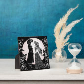 Plaque Photo Gothique Emo Enfants Kiss Valentine's Day (Insitu)