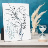 Plaque Photo Grace Extraordinaire (Côté)