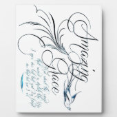 Plaque Photo Grâce merveilleuse (Devant)