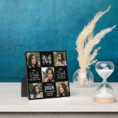 Plaque Photo Graduate moderne 5 photo Collage Graduation (Insitu)