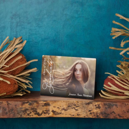 Plaque Photo Graduation (Côté)