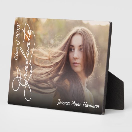 Plaque Photo Graduation (Côté)