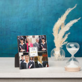 Plaque Photo Graduation 4 Photo Collage Gold Graduate (Insitu)