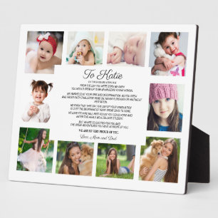 Plaque Photo Graduation Day 10 Photo À La Fille Sentimental