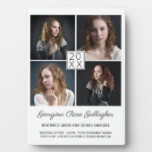 Plaque Photo Graduation Keepsaké photo moderne Collage classiqu (Devant)