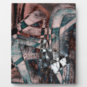 Plaque Photo graffiti Abstrait