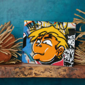 Plaque Photo Graffiti boy (Côté)