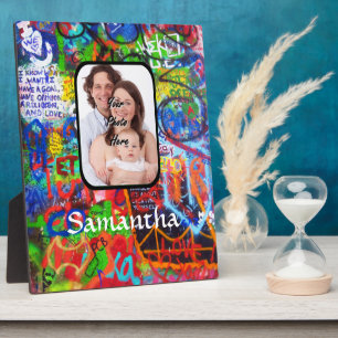 Plaque Photo Graffiti personnalisé