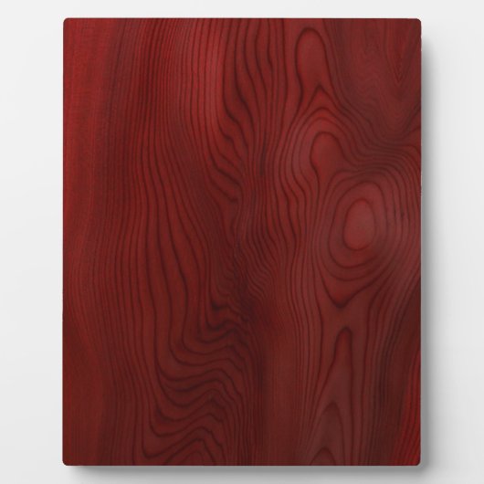 Plaque Photo Grain en bois foncé (Devant)