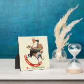 Plaque Photo Grampes sur Rocking Horse (Insitu)