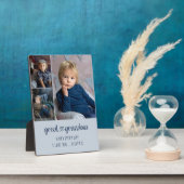 Plaque Photo Grand grand-mère coeur Lettres modifiable 3 photo (Côté)