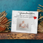 Plaque Photo Grand-mère (Côté)