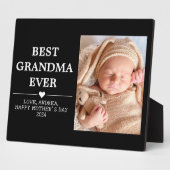 Plaque Photo grand-mère, grand-père, la fête des grands-parents (Côté)