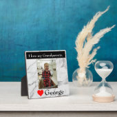 Plaque Photo Grand-parents aiment (Insitu)