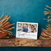 Plaque Photo Grand-parents Script Grand-enfants Photo Keepsaké (Côté)