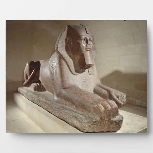 Plaque Photo Grand Sphinx, de Tanis (granit) (Devant)