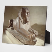 Plaque Photo Grand Sphinx, de Tanis (granit) (Côté)