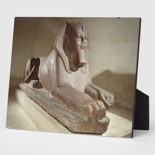 Plaque Photo Grand Sphinx, de Tanis (granit) (Côté)