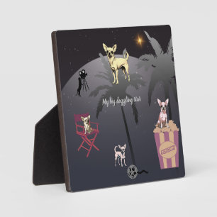 Plaque Photo Grande étoile éblouissante