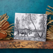 Plaque Photo Grande Plaine d'orignal (Côté)