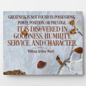 Plaque Photo Grandeur découverte (Devant)