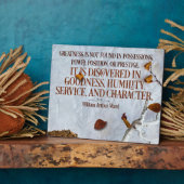 Plaque Photo Grandeur découverte (Côté)