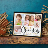 Plaque Photo Grandkids Great Grandparents Life Quote 5 Photo (Côté)